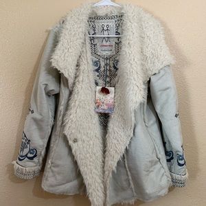 Johnny Was Sherpa Coat